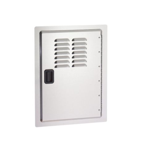 Single Access Door with Louvers