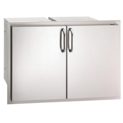 Double Doors w/2 Dual Drawers