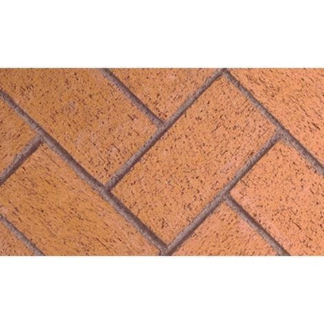 Superior Mosaic Masonry Brick Liner - Warm Red Full Herringbone - F0338