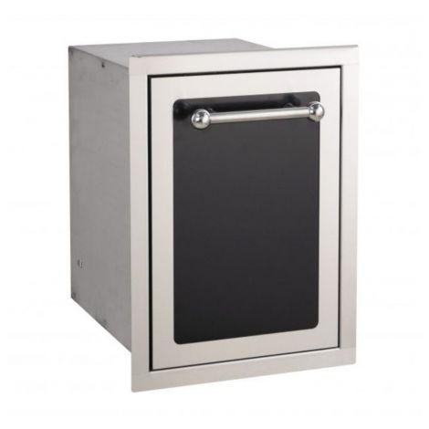 Fire Magic 14" Echelon Black Diamond Trash Cabinet w/ Soft Close