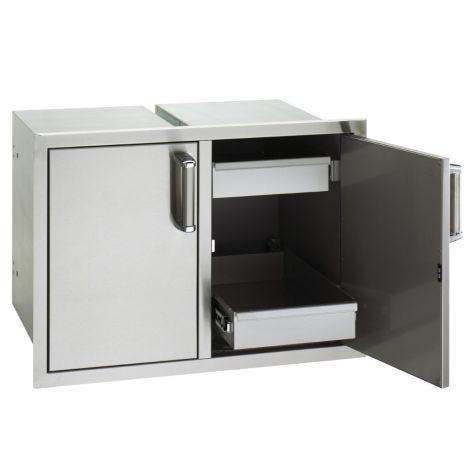 Double Doors with 2 Dual Drawers