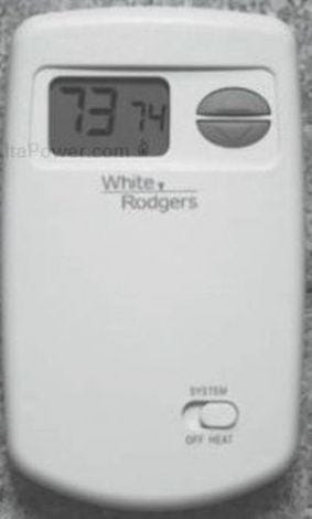 Wall Thermostat, Digital