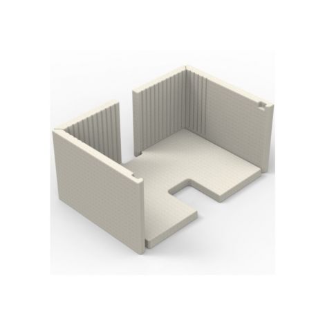 MOULDED REFRACTORY PANELS