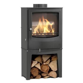 Arada Farringdon Log Storage Pedestal - Gray