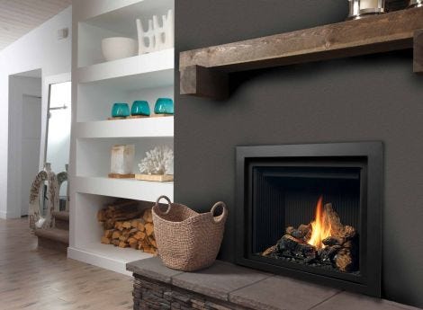 Marquis Collection Bentley 39 Zero Clearance Direct Vent Gas Fireplace