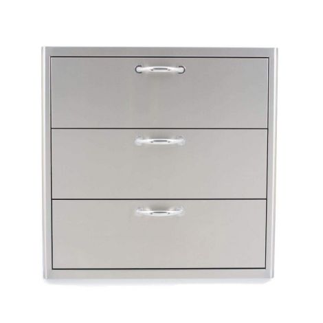 Blaze 30" Stainless Steel Triple Access Drawer