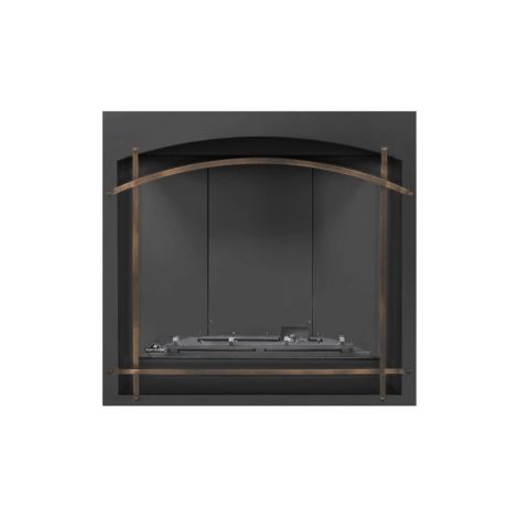 Napoleon  Arched Iron Elements - Burnished Brass fits on Whitney front - For Altitude X36