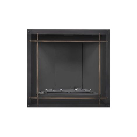 Napoleon Straight Iron Elements For Altitude 36 - Burnished Brass fits on Denali front