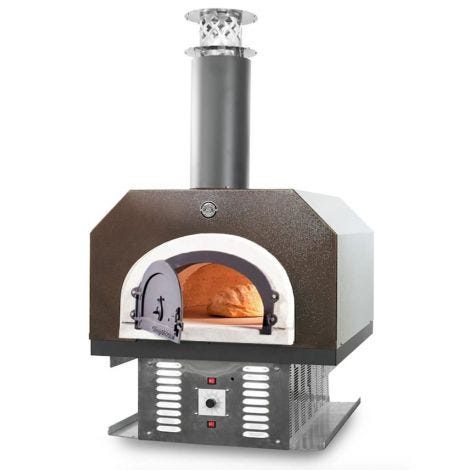 Chicago Brick Oven 38" x 28" CBO-750 Built-in Hybrid Countertop Pizza Oven with Skirt