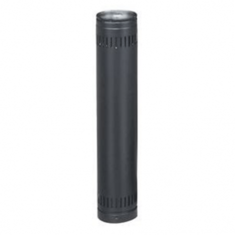 Kingsman Black Chimney Pipe (7" Inner Diameter x 36"Length)