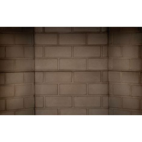 Napoleon Decorative Brick Panels for High Country 5000 Wood Fireplace - Traditional Brick Panel