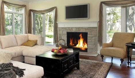 Superior 40" Gas Direct Vent Fireplace - DRC6340