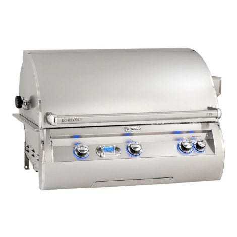 Fire Magic 36" 3-Burner Echelon Diamond  Built-In Gas Grill With Analog Thermometer