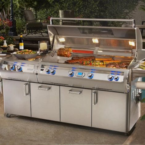 Fire Magic 48" 4-Burner Echelon Diamond E1060s Gas Grill wtih Analog Thermometer