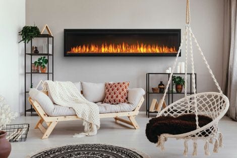 Napoleon Entice™ 72" Electric Fireplace 