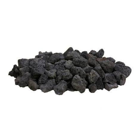 Firegear 10 lb. Bag of 1 to 2” Black Lava Rock FG-LAVA-10