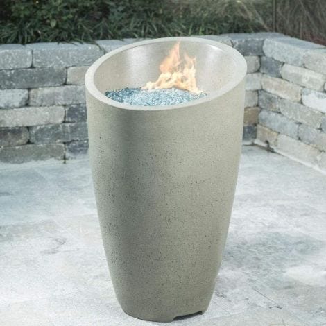 American Fyre Designs 23" Eclipse Gas Fire Urn (without Access Door)