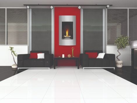 Vertical Series Vittoria Gas Fireplace - Natural Gas