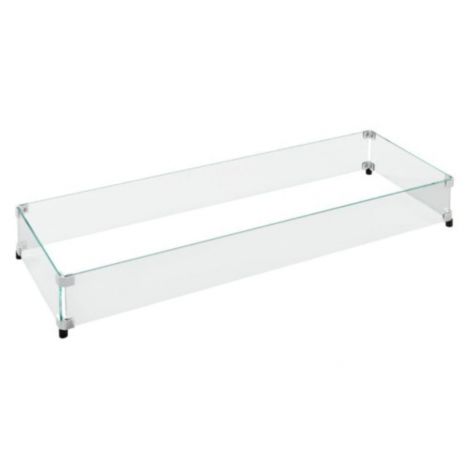 12" x 42" Linear Glass Wind Guard