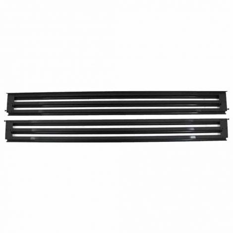Kingsman Grill Kit Black For Zero Clearance Direct Vent Gas Fireplaces - Black HB42GBL