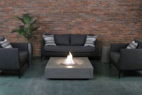 Pyromania Infinity Outdoor Gas Fire Table