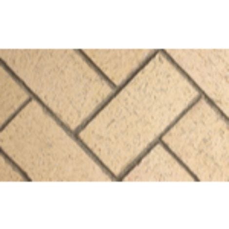 Superior 42" Mosaic Masonry Brick Liners -Ivory Full Herringbone - F0348