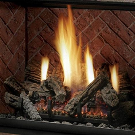 Kingsman 8 Piece Oak Log Set For Gas Fireplaces