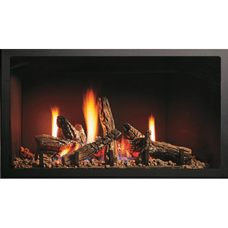 Kingsman Split Oak 7 Piece Log Set for ZDV3318 Series Fireplaces -(ZDV3318/ZDV3622)