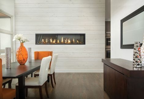 Napoleon Luxuria 74" See-Thru Direct Vent Gas Fireplace