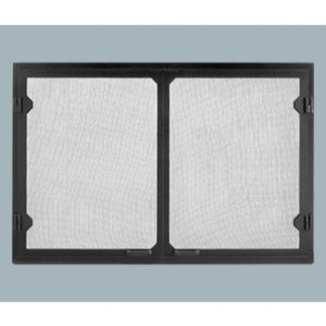 Grand Vista cabinet style mesh doors - Black
