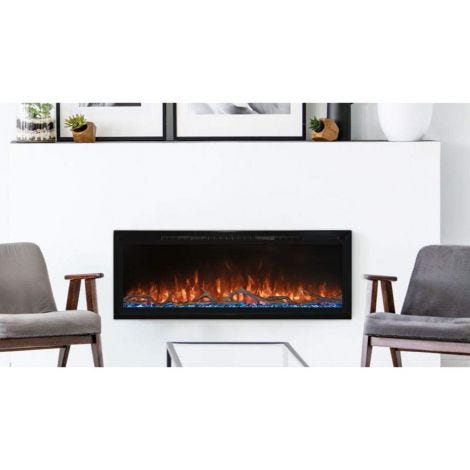 100" SPECTRUM SLIMLINE WALL MOUNT/ RECESSED  (4" DEEP - 96" X 12" VIEWING)