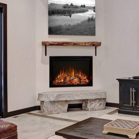 Modern Flames 30" Redstone Built-in Electric Fireplace Insert - RS-3021