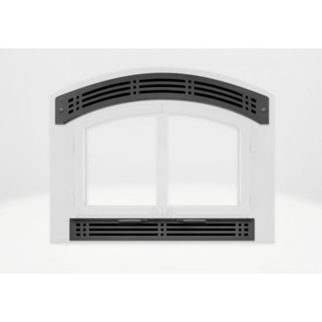Napoleon Modern Insert Black - For High Country 3000 Wood Fireplaces
