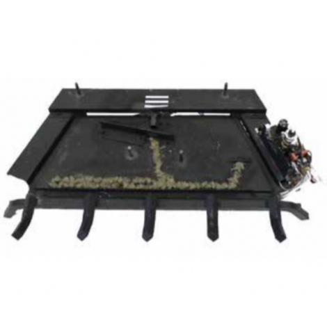 22" Mojo vent free burner with IPI, remote control hi/lo, 28,000 BTU, Propane Gas