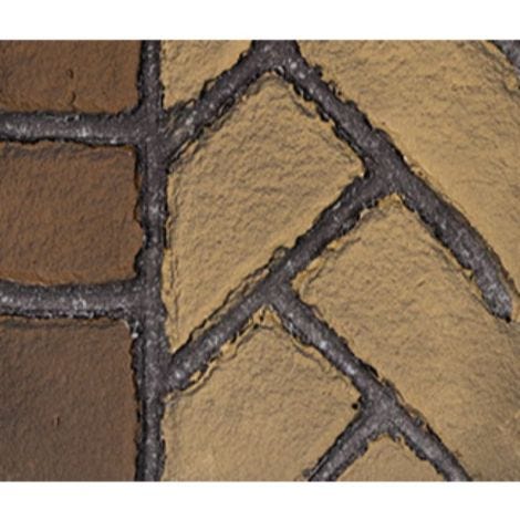 Fortress herringbone brick refractory