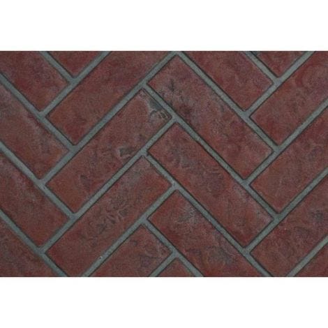 Napoleon Decorative Brick Panels Old Town Red Herringbone