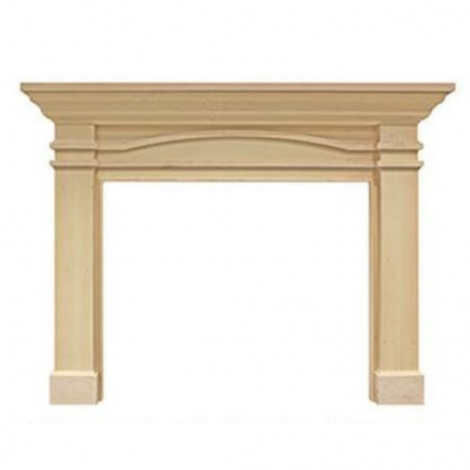 Portico Flush Wood Mantel