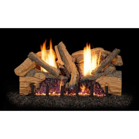 Real Fyre 24" Foothill Split Oak Vent Free Gas Log Set