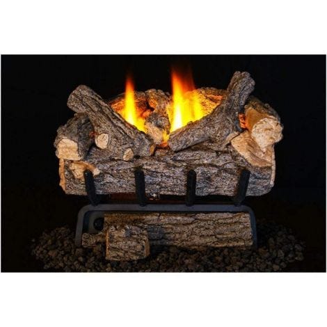 Real Fyre 20" Valley Oak Vent Free Gas Log Set