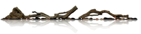 Dimplex Accessory Driftwood and River Rock - For 50" Linear Fireplace