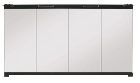 Dimplex 39" Bi-Fold Look Glass Door - For  BF39DXP 39" Built-In Firebox