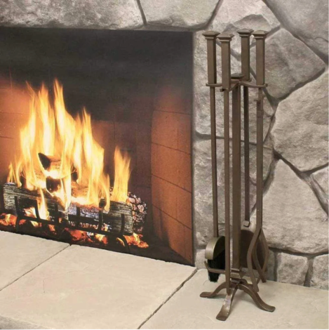Pilgrim 9" 4-Piece Burnished Bronze 1 Addison Tool Set