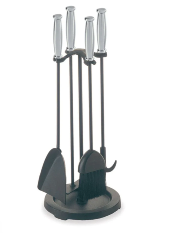Stove Set with Steel Handle - Matte Black