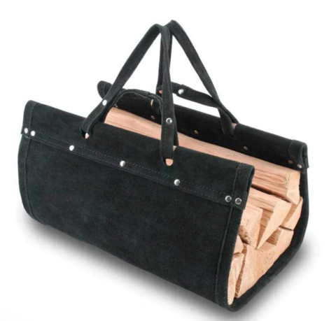 Pilgrim 29" Top Grain Wood Carriers - Black Suede