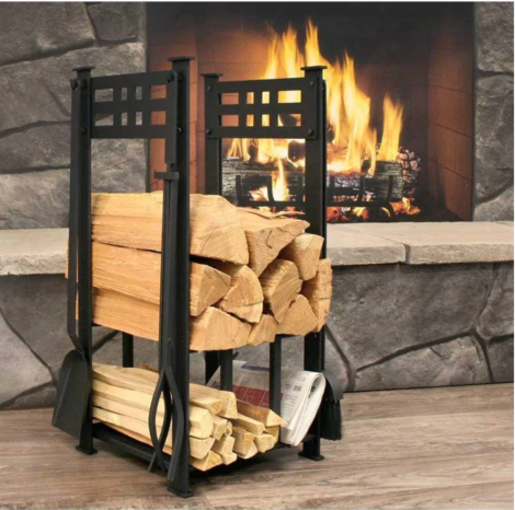 Pilgrim 14" Matte Black Portfolio Hearth Center