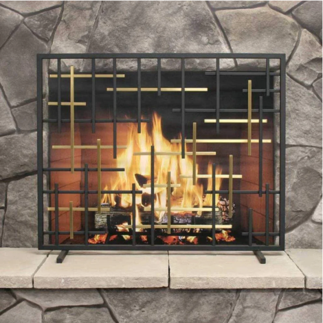 Pilgrim 39" Contemporary Summer Screen – No Mesh
