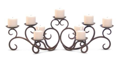 Pilgrim 30" Distressed Bronze Hawthorne Candelabra
