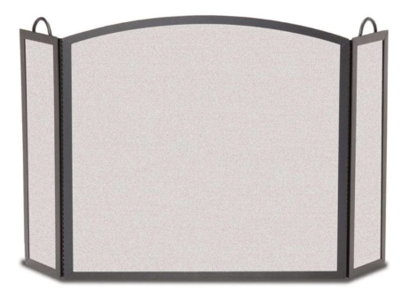 Pilgrim Full Arch 3 Panel - 44.5" x 29" - Matte Black