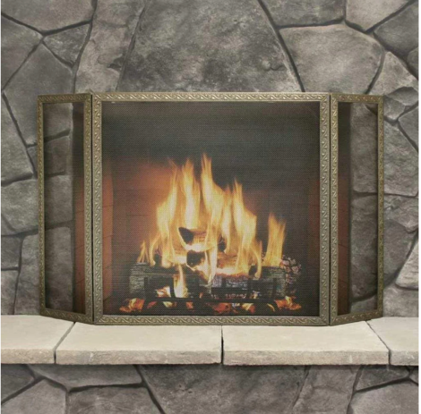 Pilgrim 48" Ballard Embossed Tri Panel - Matte Black