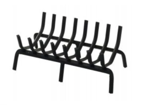 Pilgrim Matte Black Rectangular Grate - 36.5" x 36.5" - 10 Bars